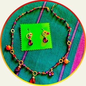 Swarovski, Pearl & Silver Set